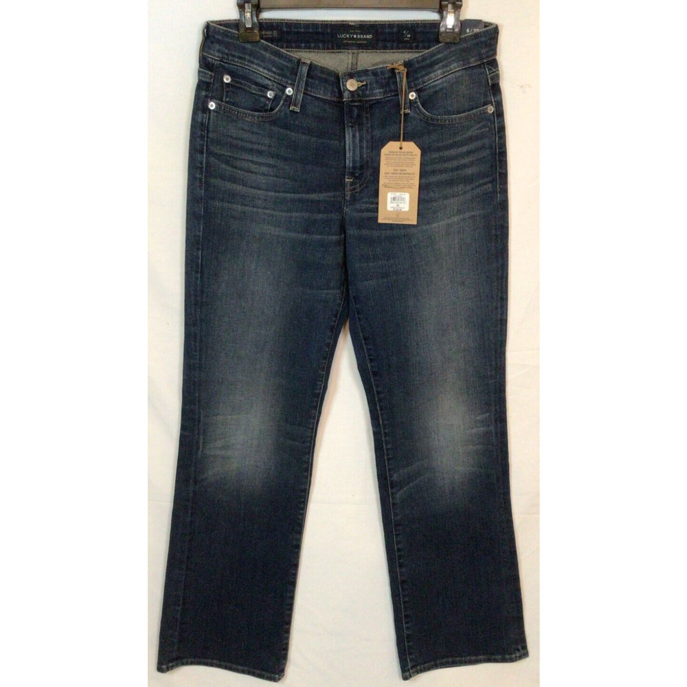 NWT Lucky Women’s Jeans size 6/28 Ankle Cheville Easy Rider Clearfield 908A